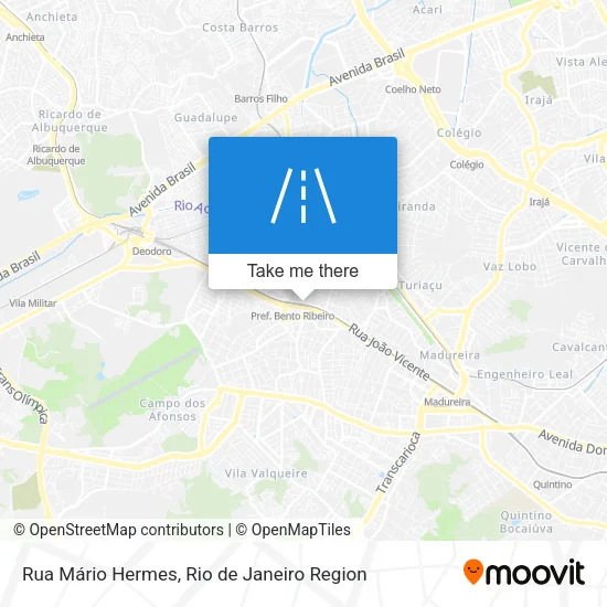 Rua Mário Hermes map