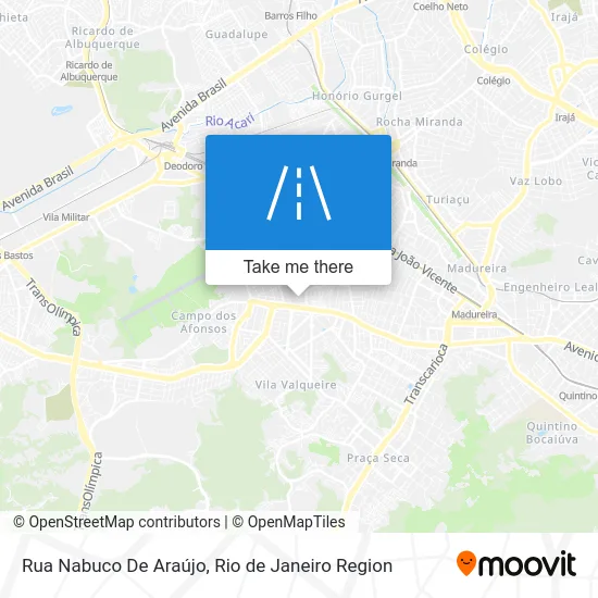 Rua Nabuco De Araújo map