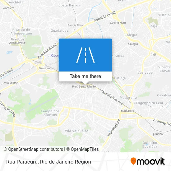 Rua Paracuru map