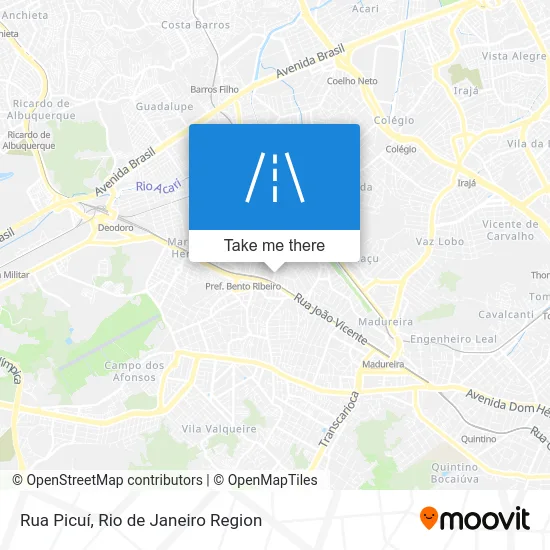 Rua Picuí map
