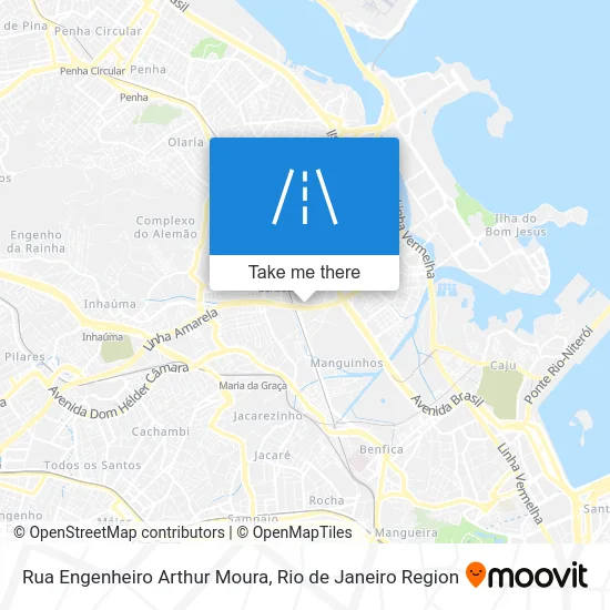 Rua Engenheiro Arthur Moura map