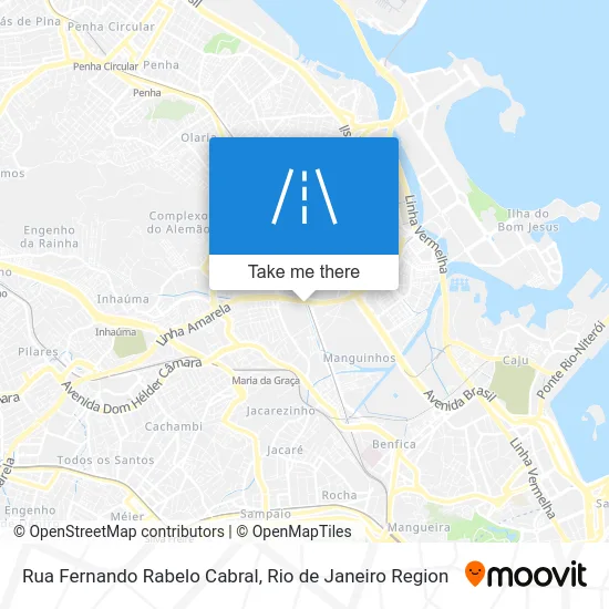 Rua Fernando Rabelo Cabral map