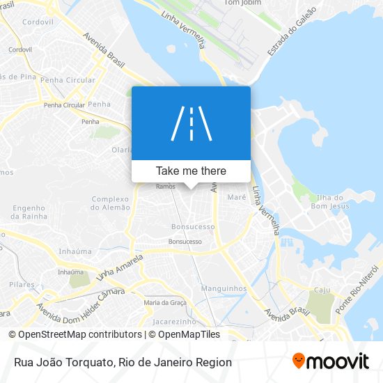 Mapa Rua João Torquato