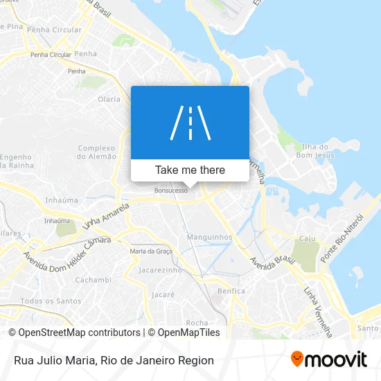 Rua Julio Maria map