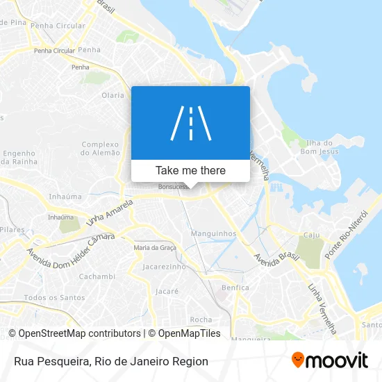Rua Pesqueira map