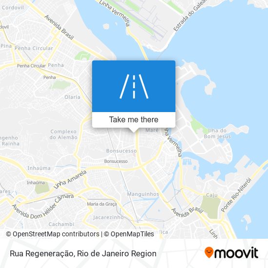 Rua Regeneração map