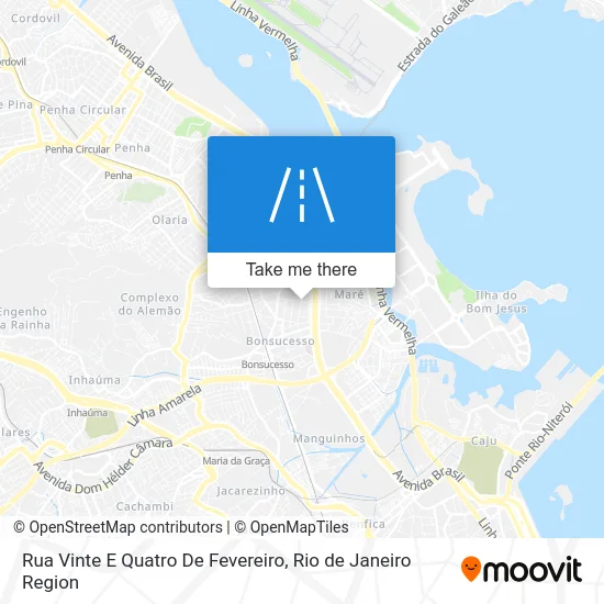Rua Vinte E Quatro De Fevereiro map