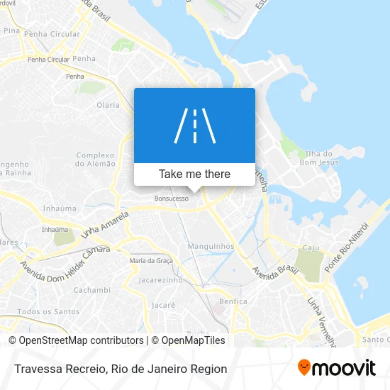 Travessa Recreio map