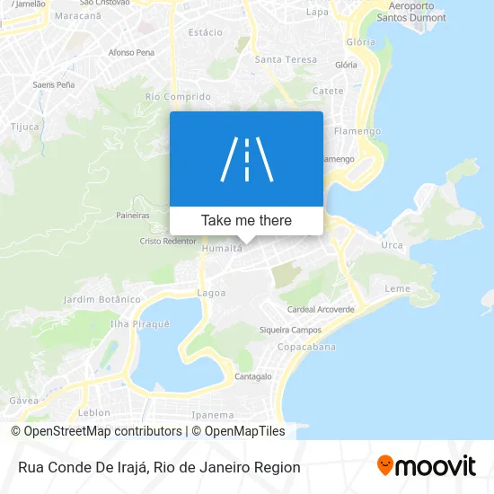 Rua Conde De Irajá map