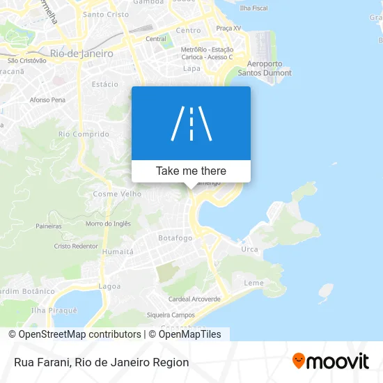 Rua Farani map