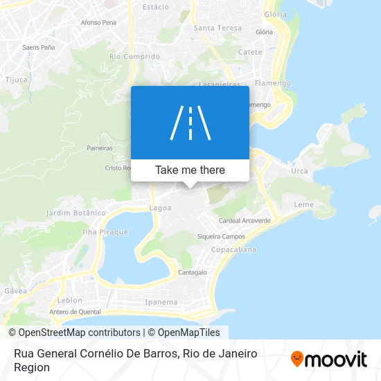 Rua General Cornélio De Barros map