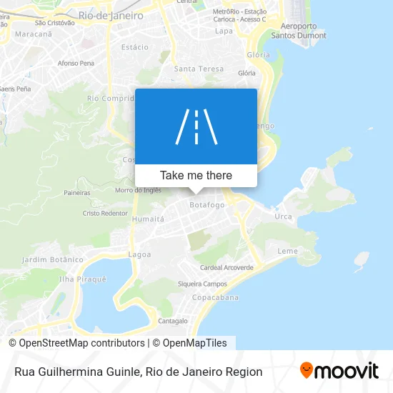 Rua Guilhermina Guinle map