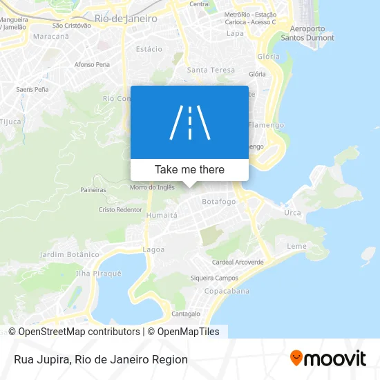 Rua Jupira map