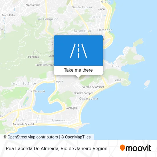 Rua Lacerda De Almeida map