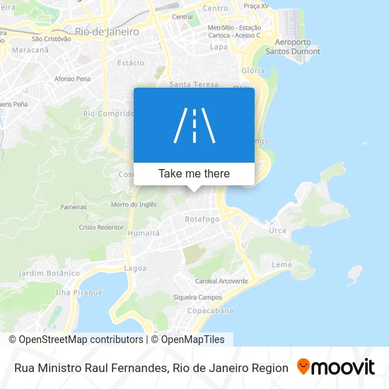 Rua Ministro Raul Fernandes map
