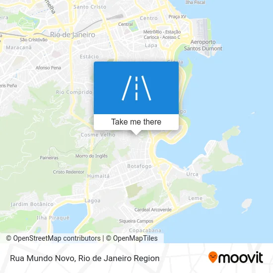 Rua Mundo Novo map