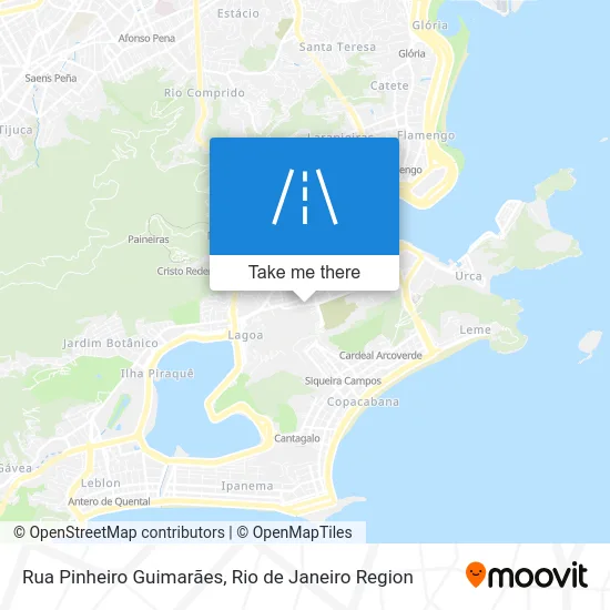 Rua Pinheiro Guimarães map