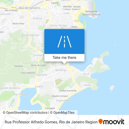 Rua Professor Alfredo Gomes map