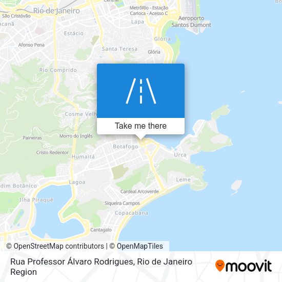 Rua Professor Álvaro Rodrigues map