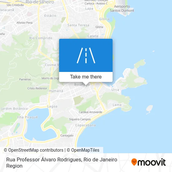 Rua Professor Álvaro Rodrigues map