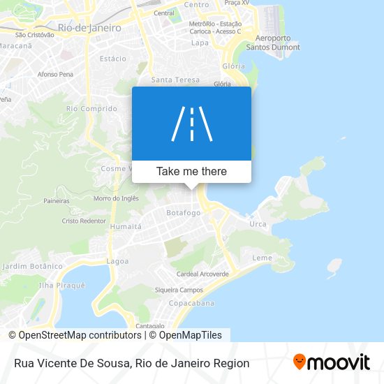 Rua Vicente De Sousa map