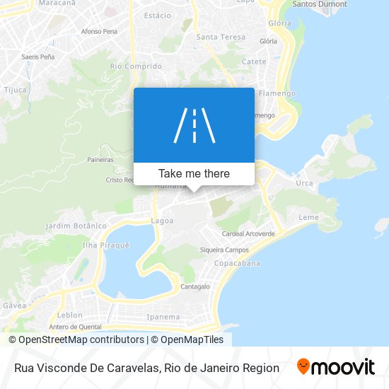 Mapa Rua Visconde De Caravelas