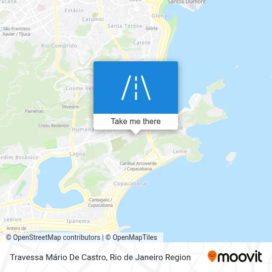 Travessa Mário De Castro map