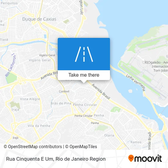 Rua Cinquenta E Um map