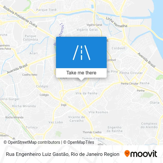 Rua Engenheiro Luiz Gastão map