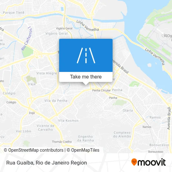 Rua Guaíba map
