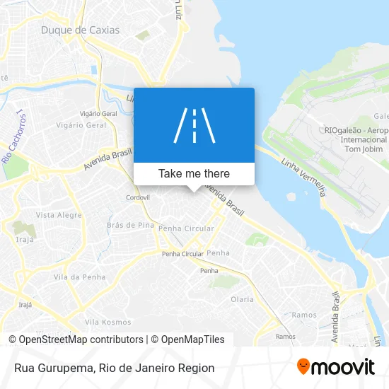Rua Gurupema map