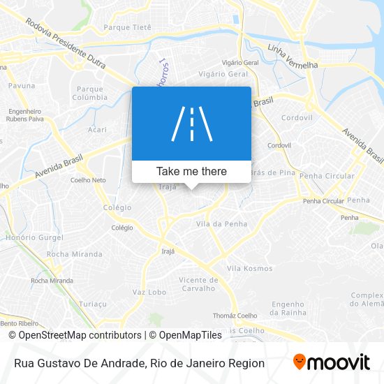 Rua Gustavo De Andrade map