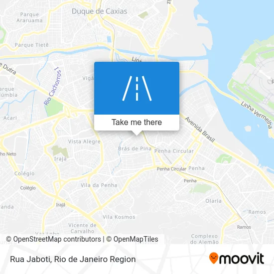 Rua Jaboti map