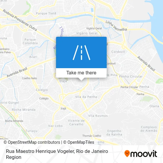Rua Maestro Henrique Vogeler map