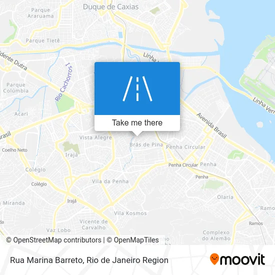 Rua Marina Barreto map