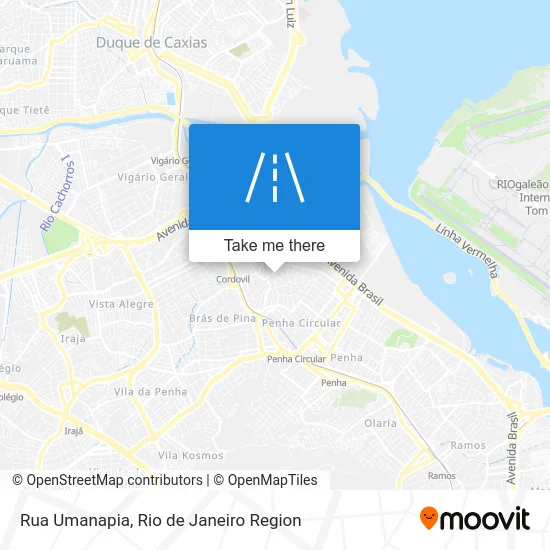 Rua Umanapia map