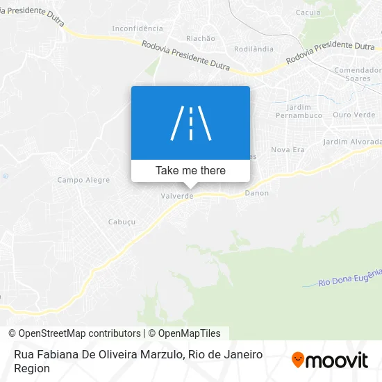 Rua Fabiana De Oliveira Marzulo map