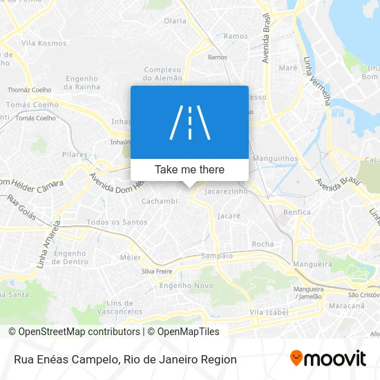 Rua Enéas Campelo map