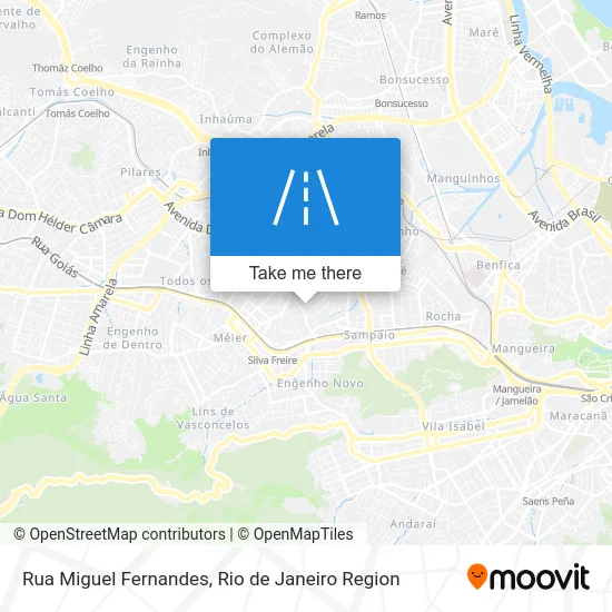 Rua Miguel Fernandes map