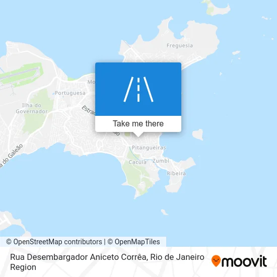 Rua Desembargador Aniceto Corrêa map