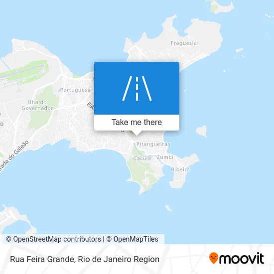 Rua Feira Grande map