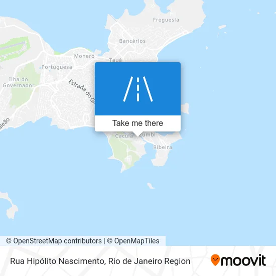 Rua Hipólito Nascimento map