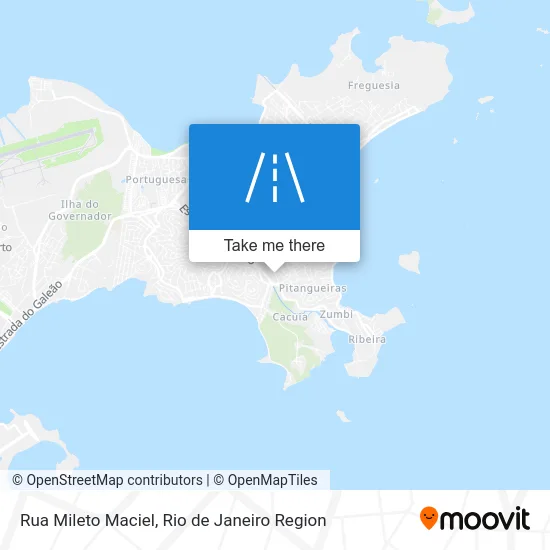 Rua Mileto Maciel map
