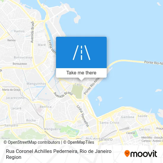 Rua Coronel Achilles Pederneira map