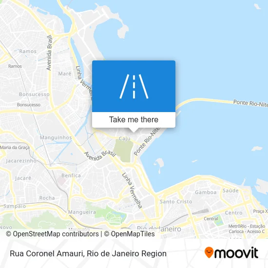 Rua Coronel Amauri map