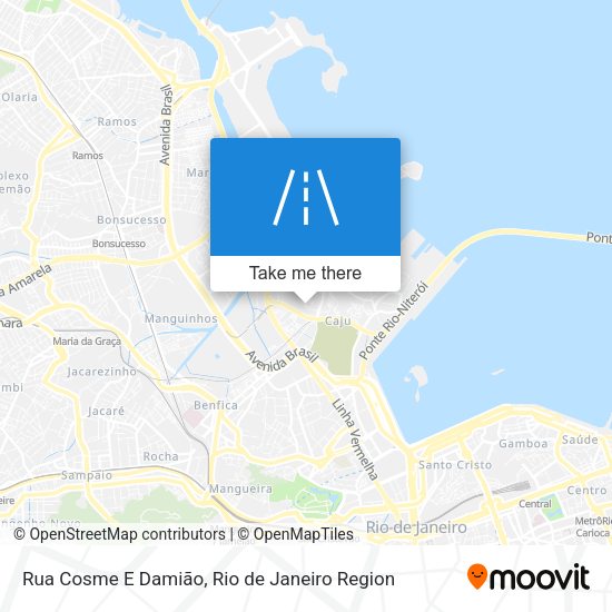 Rua Cosme E Damião map
