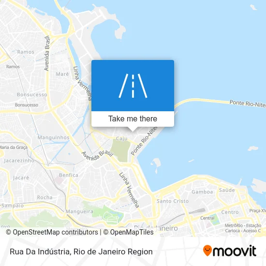 Rua Da Indústria map
