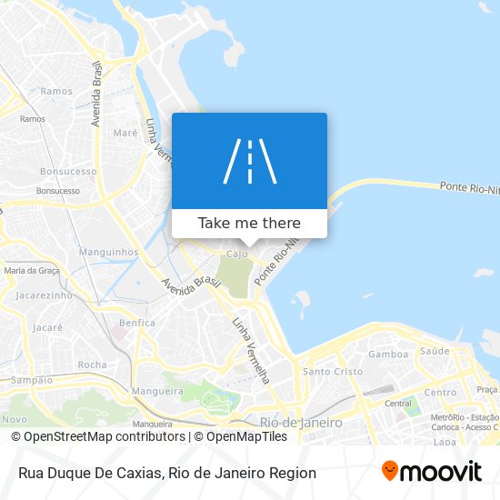 Mapa Rua Duque De Caxias