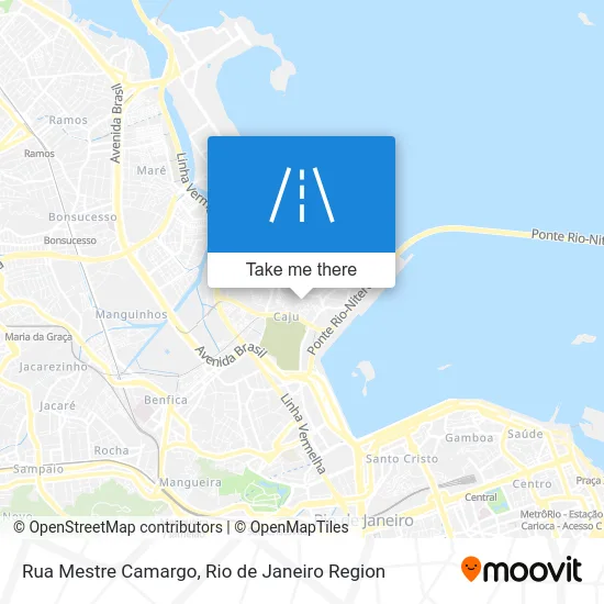 Rua Mestre Camargo map