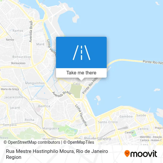Rua Mestre Hastinphilo Moura map